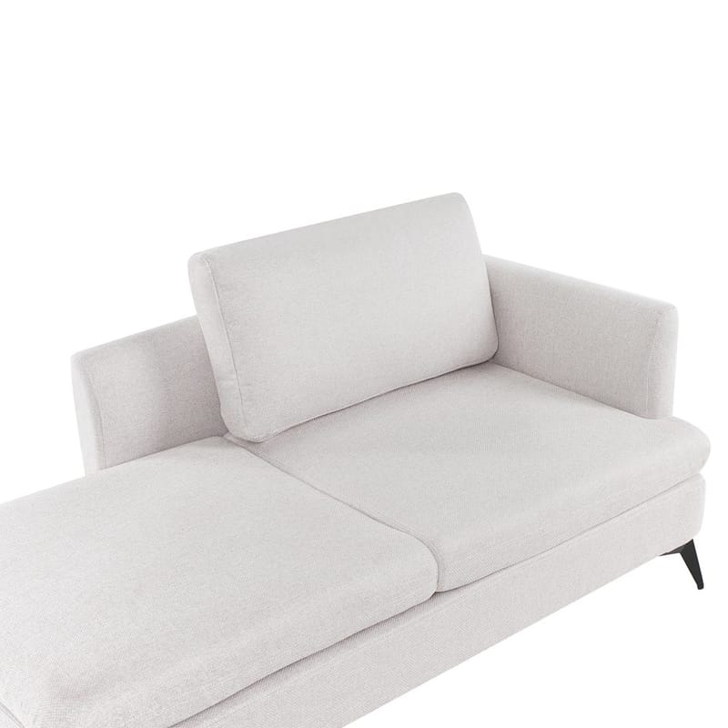 Sjeselong Sievoz - Lysebeige, svart/Høyrevendt - Møbler - Stoler - Lenestoler - Liggestol