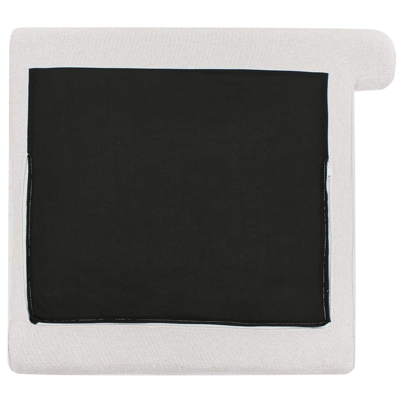 Sjeselong Sievoz - Lysebeige, svart/Høyrevendt - Møbler - Stoler - Lenestoler - Liggestol