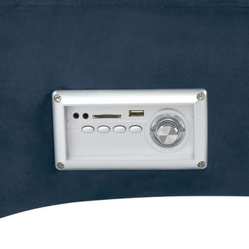 Sjeselong Simorre - Blå, svart, sølv - Møbler - Stoler - Lenestoler - Liggestol