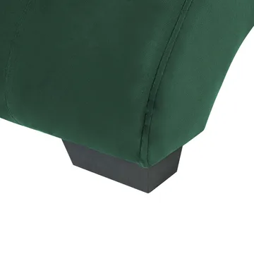 Sjeselong Simorre - Grønn, svart, sølv - Møbler - Stoler - Lenestoler - Liggestol