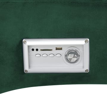 Sjeselong Simorre - Grønn, svart, sølv - Møbler - Stoler - Lenestoler - Liggestol