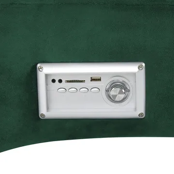 Sjeselong Simorre - Grønn, svart, sølv - Møbler - Stoler - Lenestoler - Liggestol