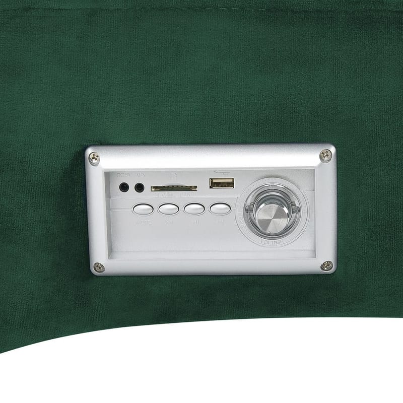 Sjeselong Simorre - Grønn, svart, sølv - Møbler - Stoler - Lenestoler - Liggestol