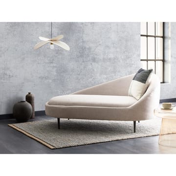 Sjeselong Valreas - Beige, svart/Høyrevendt - Møbler - Stoler - Lenestoler - Liggestol