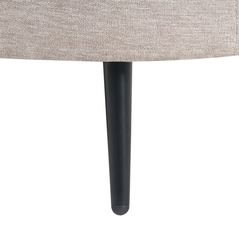 Sjeselong Valreas - Beige, svart/Høyrevendt - Møbler - Stoler - Lenestoler - Liggestol