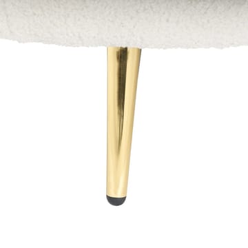 Sjeselong Valreas - Hvit, gull/Vendbar mot høyre - Møbler - Stoler - Lenestoler - Liggestol