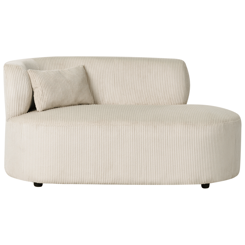 Sjeselong Vanvey venstrevendt - Lys beige - Møbler - Sofaer - Dagsenger