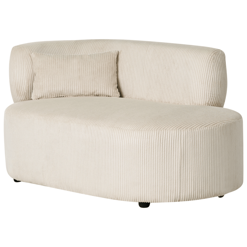 Sjeselong Vanvey venstrevendt - Lys beige - Møbler - Sofaer - Dagsenger