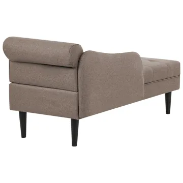 Sjeselong Yvoire høyrevendt - Taupe - Møbler - Sofaer - Dagsenger