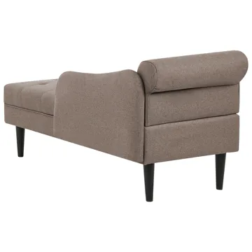 Sjeselong Yvoire venstrevendt - Taupe - Møbler - Sofaer - Dagsenger
