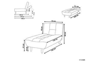 Alsten Sjeselong - Beige - Møbler - Stoler - Lenestoler - Sjeselonglenestol & divanlenestol