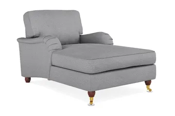 Howard Lyx Sjeselonglenestol - Grå - Møbler - Stoler - Lenestoler - Sjeselonglenestol & divanlenestol