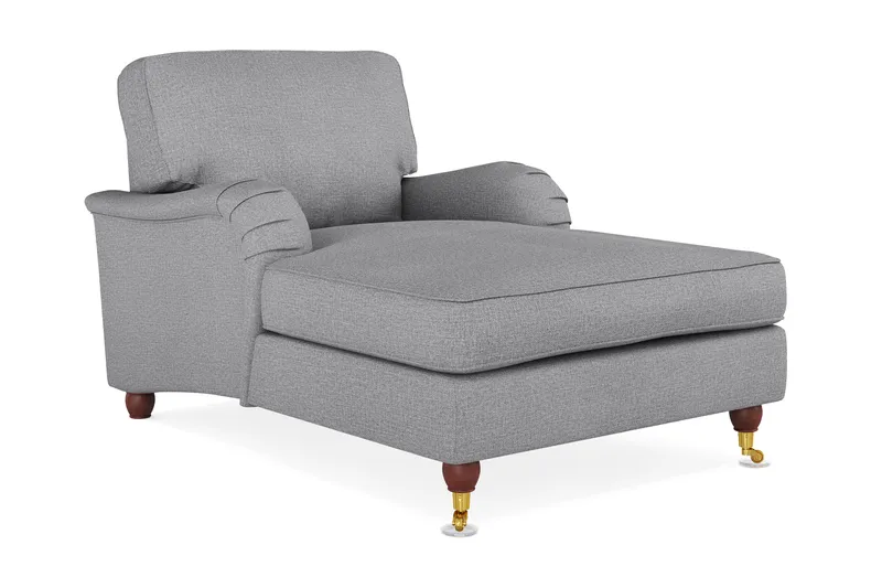 Howard Lyx Sjeselonglenestol - Grå - Møbler - Stoler - Lenestoler - Sjeselonglenestol & divanlenestol