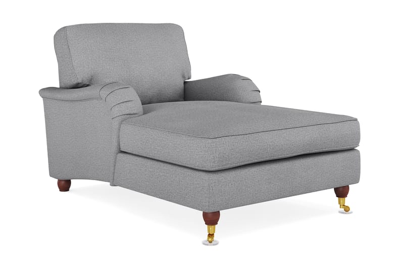 Howard Lyx Sjeselonglenestol - Grå - Møbler - Stoler - Lenestoler - Sjeselonglenestol & divanlenestol