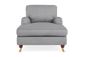 Howard Lyx Sjeselonglenestol - Grå - Møbler - Stoler - Lenestoler - Sjeselonglenestol & divanlenestol