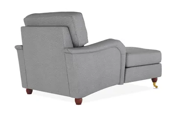 Howard Lyx Sjeselonglenestol - Grå - Møbler - Stoler - Lenestoler - Sjeselonglenestol & divanlenestol