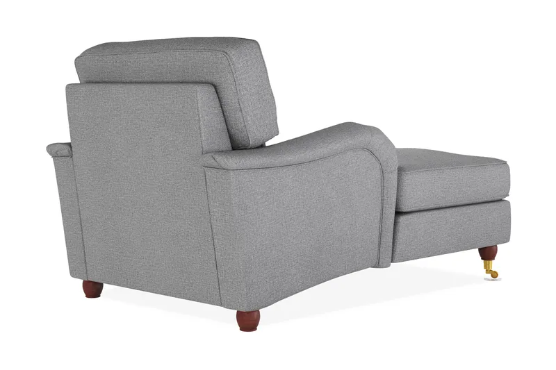 Howard Lyx Sjeselonglenestol - Grå - Møbler - Stoler - Lenestoler - Sjeselonglenestol & divanlenestol