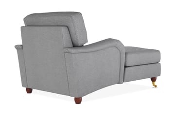 Howard Lyx Sjeselonglenestol - Grå - Møbler - Stoler - Lenestoler - Sjeselonglenestol & divanlenestol