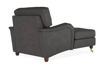 Howard Lyx Sjeselonglenestol - Mørkegrå - Møbler - Stoler - Lenestoler - Sjeselonglenestol & divanlenestol