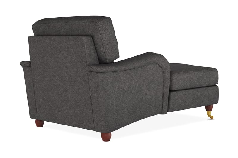 Howard Lyx Sjeselonglenestol - Mørkegrå - Møbler - Stoler - Lenestoler - Sjeselonglenestol & divanlenestol