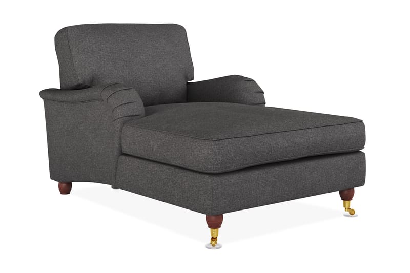 Howard Lyx Sjeselonglenestol - Mørkegrå - Møbler - Stoler - Lenestoler - Sjeselonglenestol & divanlenestol