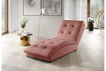 Manwi Sjeselonglenestol - Rosa - Møbler - Stoler - Lenestoler - Sjeselonglenestol & divanlenestol