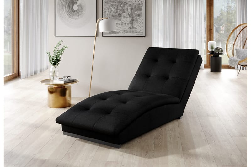 Manwi Sjeselonglenestol, Svart