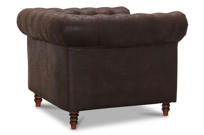 Cambridge Lenestol - Stoff vintage brun - Møbler - Stoler - Lenestoler - Skinnlenestol