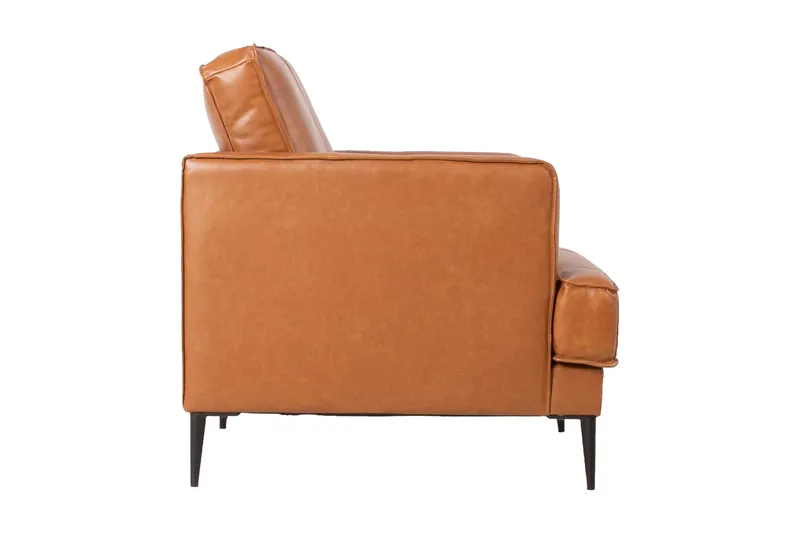 Leo Lenestol Lysebrun - Møbler - Stoler - Lenestoler - Skinnlenestol