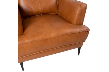 Leo Lenestol Lysebrun - Møbler - Stoler - Lenestoler