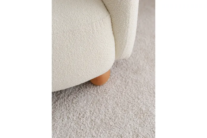 Slon Teddy Lenestol - Hvit - Møbler - Stoler - Lenestoler