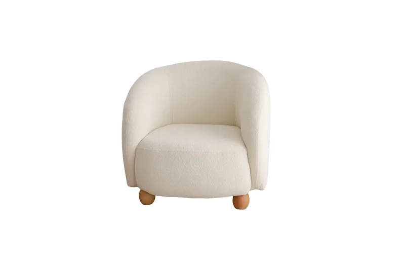 Slon Teddy Lenestol - Hvit - Møbler - Stoler - Lenestoler