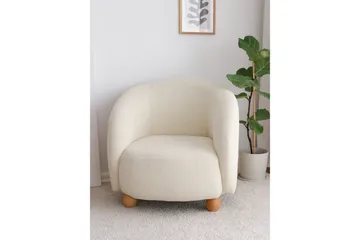 Slon Teddy Lenestol - Hvit - Møbler - Stoler - Lenestoler