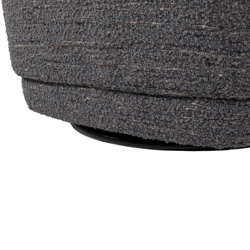 Snurrestol Atty - Grå melange - Møbler - Stoler - Lenestoler - Lenestol uten armlene