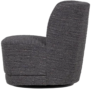 Snurrestol Atty - Grå melange - Møbler - Stoler - Lenestoler - Lenestol uten armlene