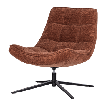 Snurrestol Maudi - Brun - Møbler - Stoler - Lenestoler - Lenestol uten armlene