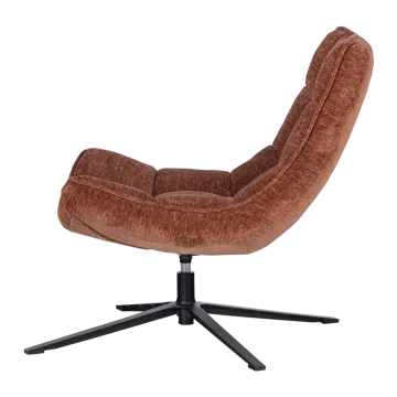 Snurrestol Maudi - Brun - Møbler - Stoler - Lenestoler