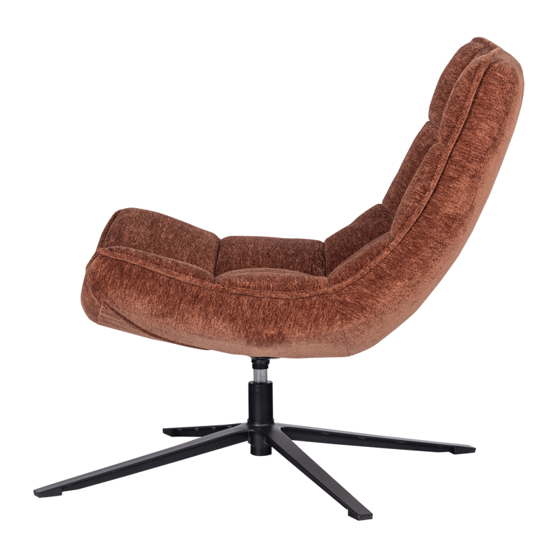 Snurrestol Maudi - Brun - Møbler - Stoler - Lenestoler - Lenestol uten armlene