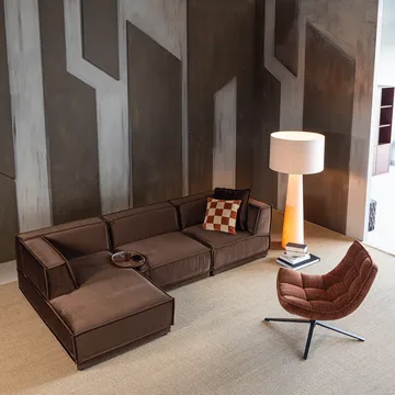 Snurrestol Maudi - Brun - Møbler - Stoler - Lenestoler