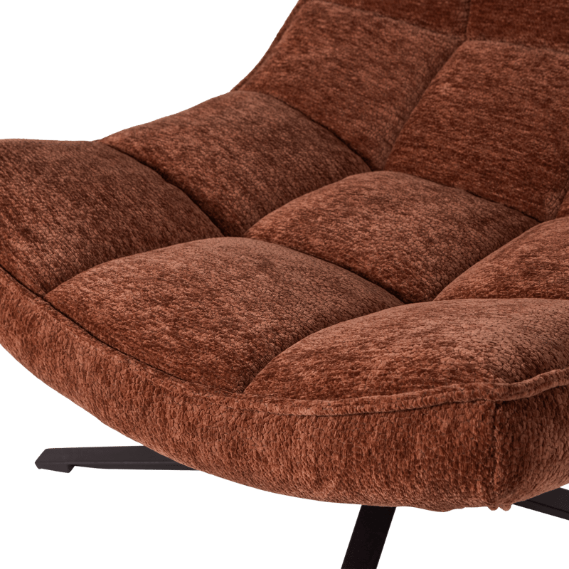 Snurrestol Maudi - Brun - Møbler - Stoler - Lenestoler