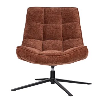 Snurrestol Maudi - Brun - Møbler - Stoler - Lenestoler