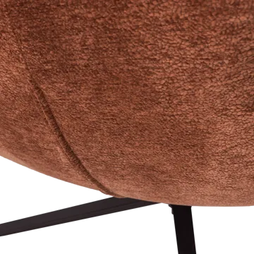 Snurrestol Maudi - Brun - Møbler - Stoler - Lenestoler