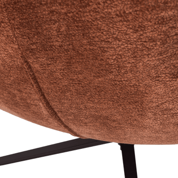 Snurrestol Maudi - Brun - Møbler - Stoler - Lenestoler - Lenestol uten armlene