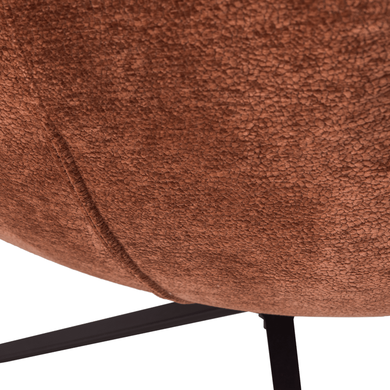 Snurrestol Maudi - Brun - Møbler - Stoler - Lenestoler - Lenestol uten armlene