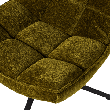 Snurrestol Maudi - Grønn - Møbler - Stoler - Lenestoler - Lenestol uten armlene