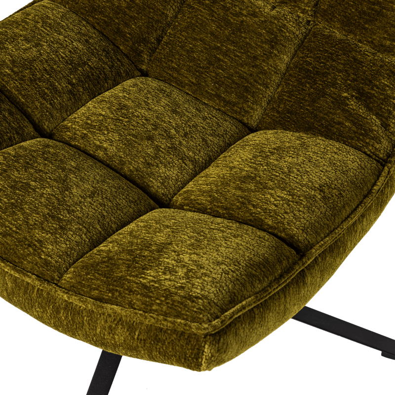 Snurrestol Maudi - Grønn - Møbler - Stoler - Lenestoler - Lenestol uten armlene