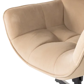 Snurrestol Wibo - Sand - Møbler - Stoler - Lenestoler