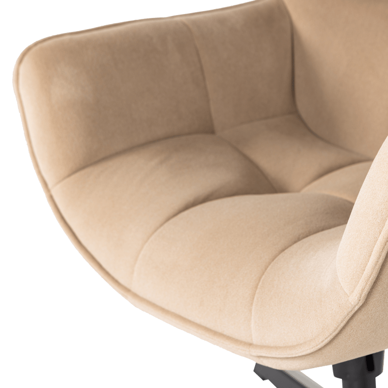 Snurrestol Wibo - Sand - Møbler - Stoler - Lenestoler