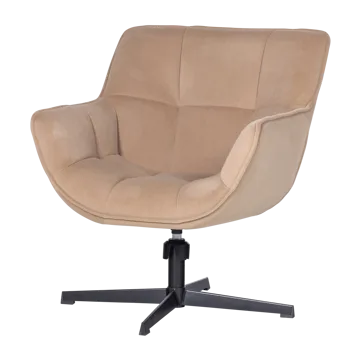 Snurrestol Wibo - Sand - Møbler - Stoler - Lenestoler