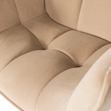 Snurrestol Wibo - Sand - Møbler - Stoler - Lenestoler